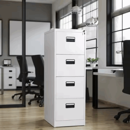 4 Drawer Office Cabinet